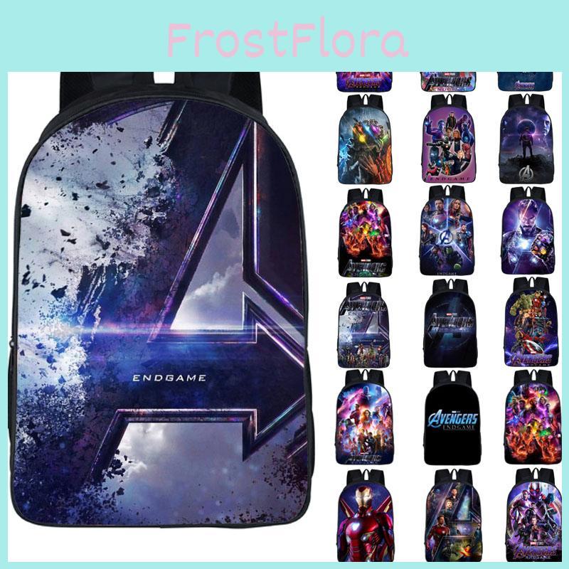 Avengers 4 Endgame Super Heroes Backpack For Travel And Outdoor Activities High Capacity And Stylish Design