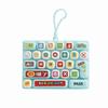 26 Keys Layout Mechanical Keycap Clicker Cute Cartoon Backpack Key Chain Pendant  Students