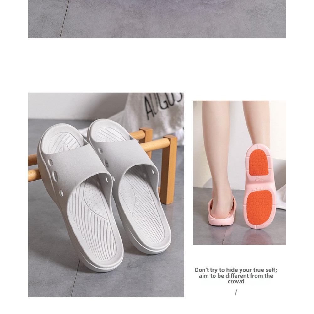 Men's & Women's Summer Non-Slip Bath Slippers, Home Indoor Slippers for Elderly & Pregnant People