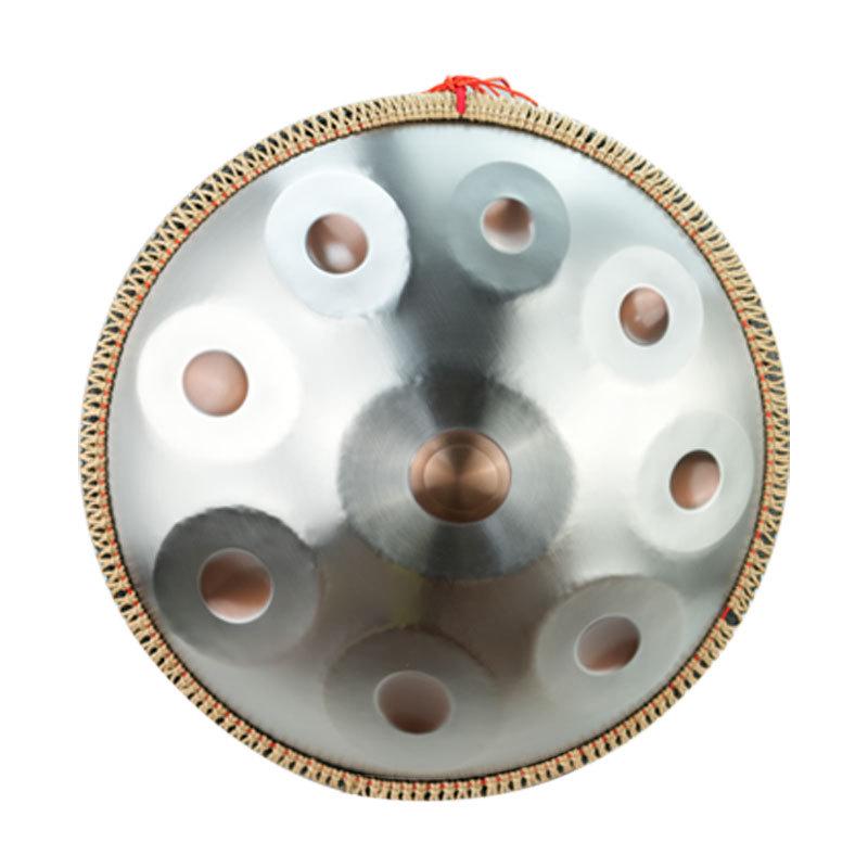 Professional-Grade Steel Tongue Drum: 14, 12, or 10-Tone Handpan Ethereal Instrument