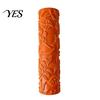 DIY Clay Texture Tool Polymer Roller, Floral Embossed 3D Printed Embossing Roller for Earrings, Jewelry Making Retro