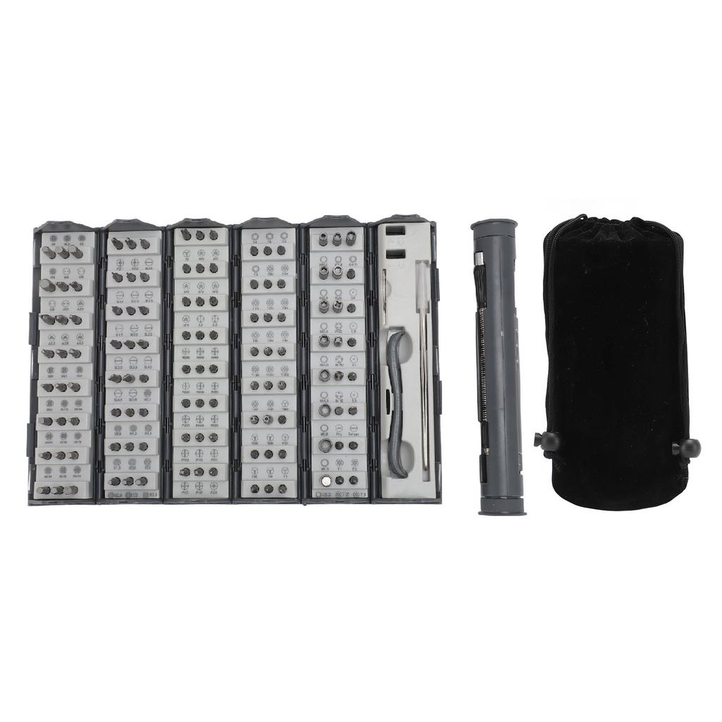 128 In 1 Precision Screwdriver Set Magnetic Electronics Repair Tool Kit for MacBook Computer Cell