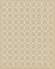 Wheel Sticker 2 Cm Wheel Stickers Dots 99 Pieces Beige Matte