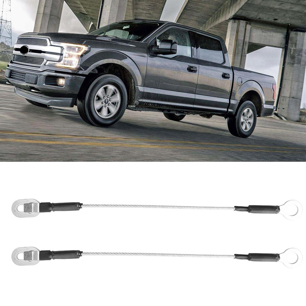 1Pair Pickup Truck Tailgate Tail Gate Cables Fit for Chevy C K 1500 2500 3500 88‑02