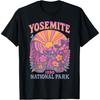 Retro Yosemite National Park USA Vintage Hiking T-Shirt
