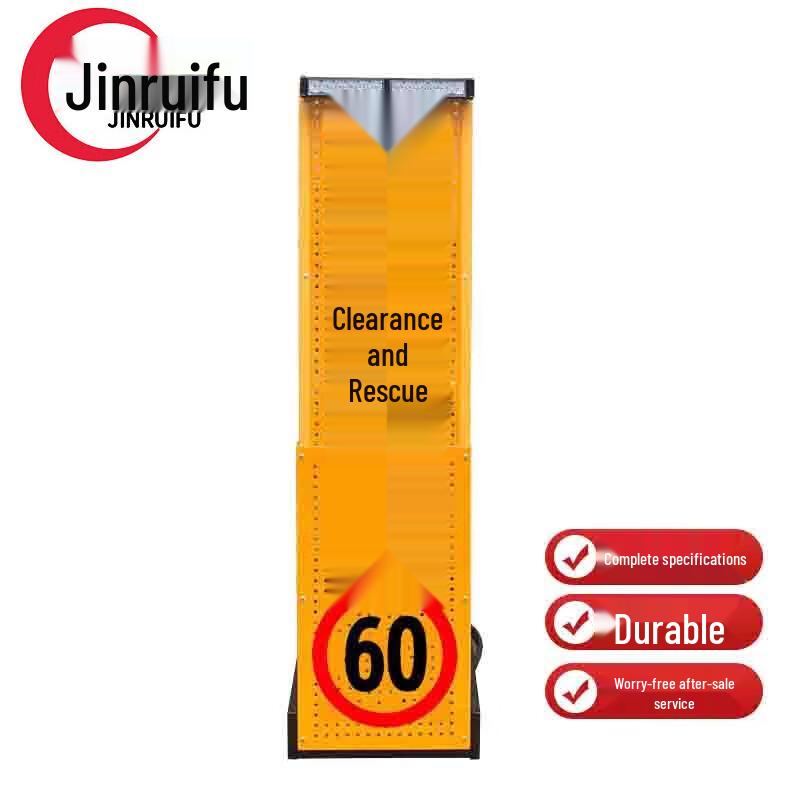 JinRuiFu Portable Retractable Reflective Traffic Warning Sign