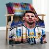 Messi 356 Customize Your Name Blanket Throw Customizable Blanket Comfortable Throw For Chair Office Chair Livingroom Nap Four Seasons Universal