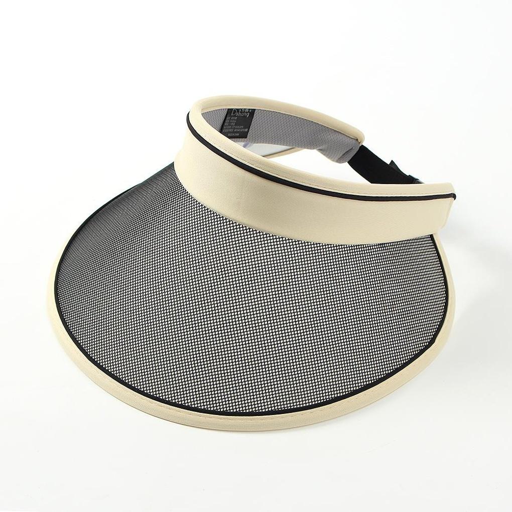 Color-changing sun cap (ivory) UV protection hat