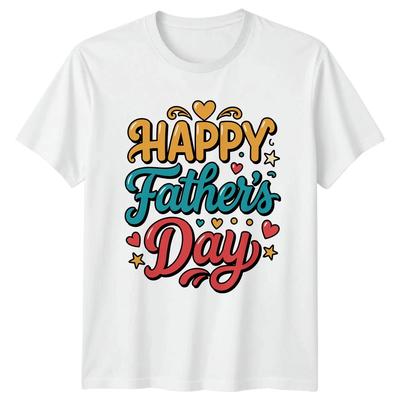 Happy Fathers Day Mens T-Shirt Retro Groovy Fathers Day Gift For Him
