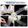 Single-Sided Fiberglass Grid Adhesive Tape for Electrical Appliance Fixing
