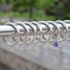 10Pcs Metal Curtain Rings Hanging Rings for Curtains Rods