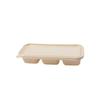Xinyi 3-Compartment Biodegradable Corn Starch Takeaway Meal Boxes