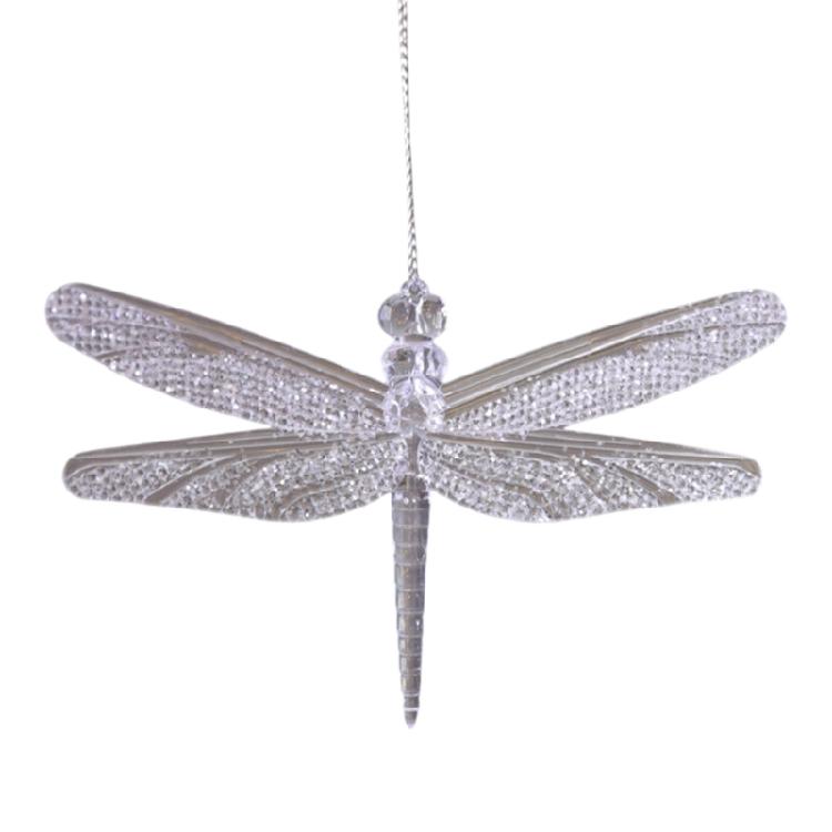 Beautiful Acrylic Christmas Ornament Delicate Crystal Accessory Christmas Hanging Ornament For Stylish Celebration