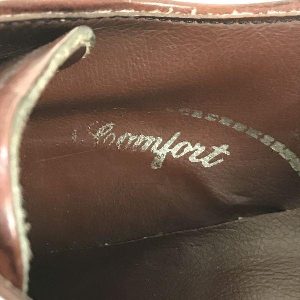 Vintage USA 70s-80s Weyenberg Massagic Leather U Tip Goodyear Welt Dress Shoes Size 10.5D 28.0cm Brown(USED)