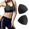 Women 1 Pairs Removable Bra Triangle Inserts Pads Foam Cups Soft Swimwear Sports