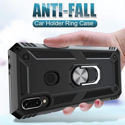 Luxus Panzerständer Hülle für Xiaomi Redmi Note 7 8 Pro 7 7A 8 8A Autohalter Ring Abdeckung für Xiaomi MI 9 SE 9T A2 A3 Lite Hülle