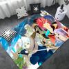 Ich wurde als Schleim wiedergeboren Anime Bodenteppich Nordischer Stil Heim Fußmatte Badezimmer-WC Matten Schlafzimmer Hotel Dekor Matte