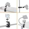 UTEBIT Clamp Camera Head Set with Camera Load Capacity Projector Reinforced Can Be Installed on Widths of 60mm or Ball Shoe For 1/4 Screw, Stand,