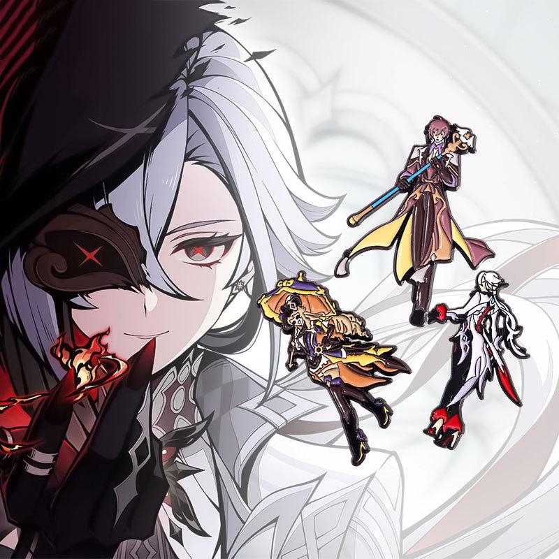 Fashionable Brooches Geometric Designed For Both Men And Wardrobes Women