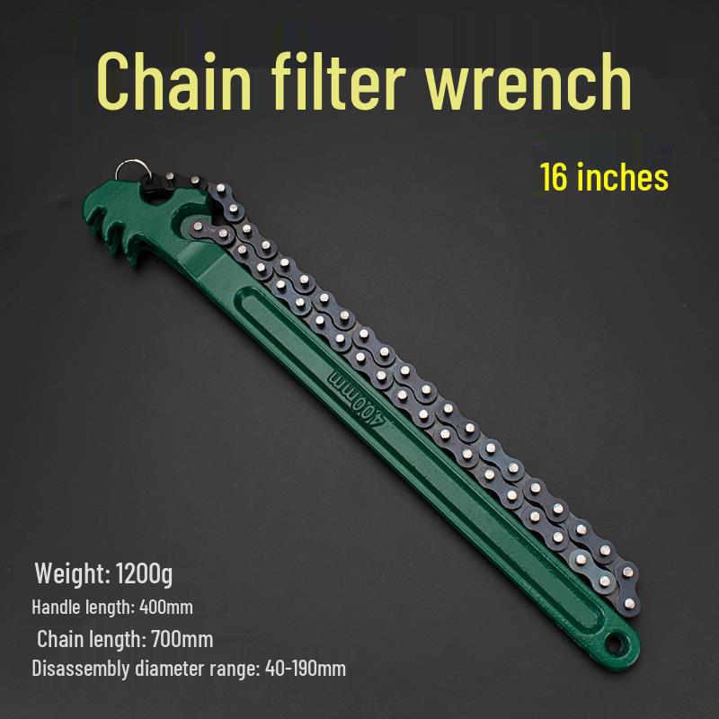 Uniwersalny klucz do filtrów oleju typu szczękowego do wykręcania i demontażu