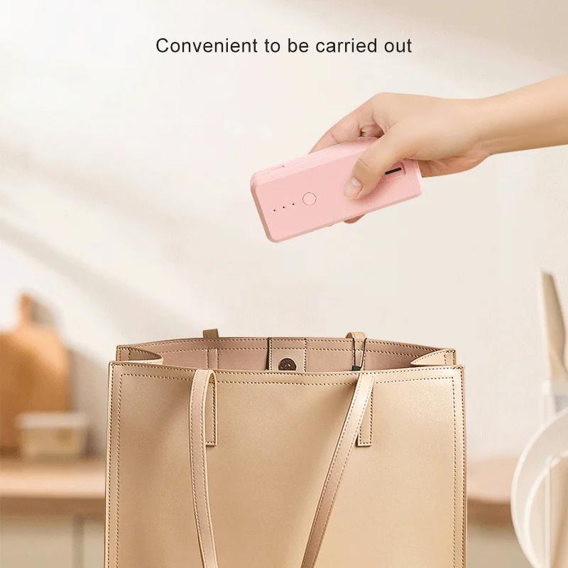 1 szt. USB 2 w 1 tryb ładowania mini przenośna zgrzewarka, maszyna do pakowania żywności, kuchenna zgrzewarka