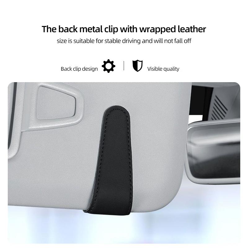 Car Glasses Storage Holder Visor Sunglasses Organize Clip For MINI Cooper JCW Countryman Clubman Cabrio Paceman Coupe Roadster Djpxh44