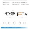 New Photochromic Anti-Blue Light Presbyopia Glasses Unisex Stylish Polygonal Frame High-Definition Reading Eyewear 0 To +4.0