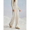 Inman Women's 2025 Winter Elastic Waist Wool Blend Wide Leg Pants