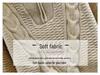 2025 New Women's Loose Japanese Style Half-Zip Cable Knit Turtleneck Sweater for Autumn and Winter