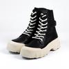 Lace-up Boots AQUAMARIN 2970 36 Black Leather