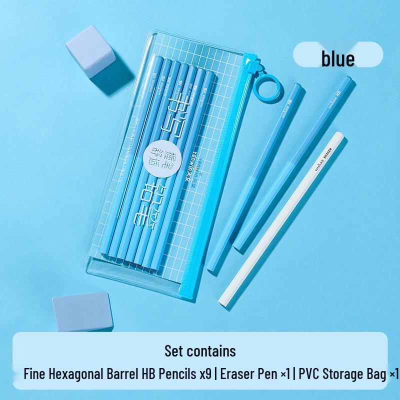 

Hexagonal Astronomy Pencil & Eraser Set for Grades 1-2 (HB Pencils XP2021) HB