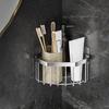 Kitchen Sink Caddy Corner Sponge Holder Stainless Steel Sink Organizer
