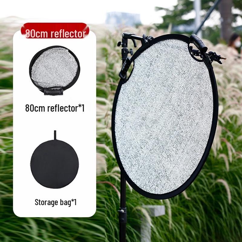 OLOEY 80cm Windproof Foldable Portable Photography Reflector