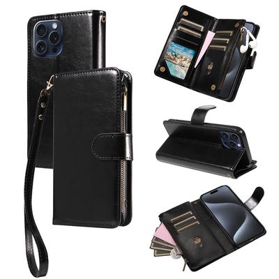 Faux Leather Case for Redmi Xiaomi14 Pro 14 13T Pro 13Lite 12T Pro 12 12T 11 Lite 11T 11T Pro Flip Wallet Phone Case