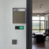 2Pcs Sturdy Anti-Wear ABS Toilet Slide Door Sign Bathroom Vacant Occupied Indicator Restroom Privacy Slider Door Occupied Sign