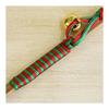 Morikuru Japanese Bamboo Ear Pick, Genroku Maki Style, 17cm, Double-Ended Hook, Bamboo Kanzashi Hairpin, Ear Cleaner, TK07-13, Red Cardboard