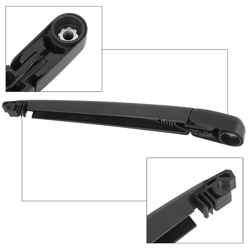 Rear Wiper Arm With Blade Set Rear Windshield Wiper Blade Arm Set For Lexus GX470 2003-2009 - 410Mm 16Inch