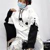 Winter Korean Warm Hoodie Ruili Bear Anime Hoodie Women Kawaii Round Neck Long Sleeve Hoodie Fashion Super Street