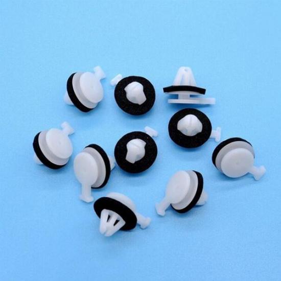 10pcs Car Front Wind Shield A Pillar Trim Clips LR053837 For Land Rover LR3 LR4