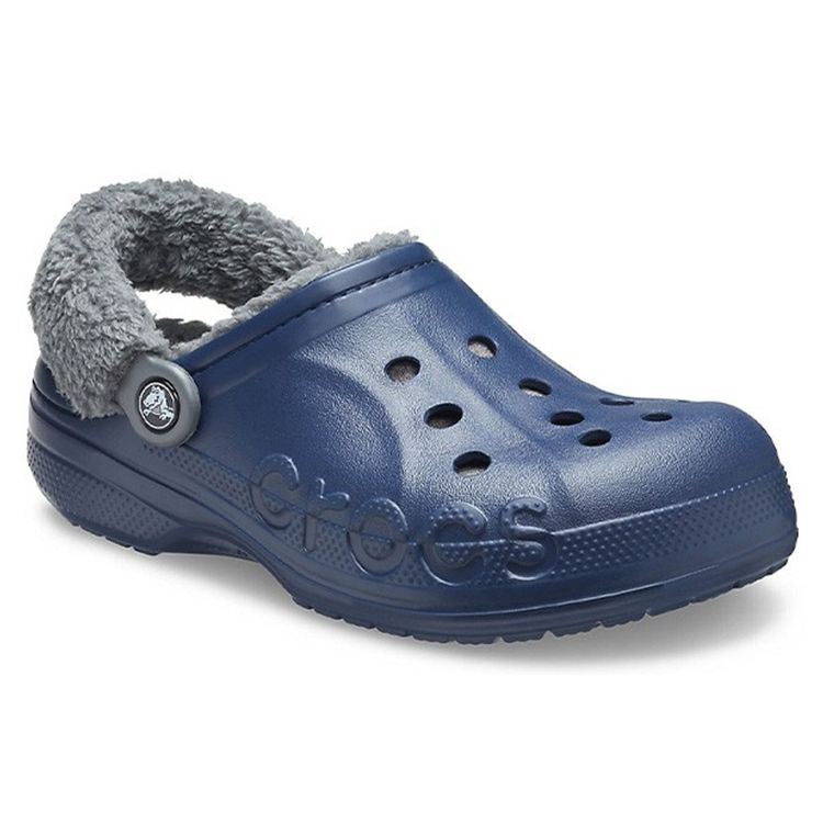 Crocs Classic Clog EVA Warm Plush Clogs Unisex clogs Blue Gray 206633-4HE