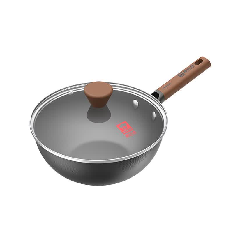 Kangbach HW Triple Rust-Proof Deep Nitride Iron Wok Set