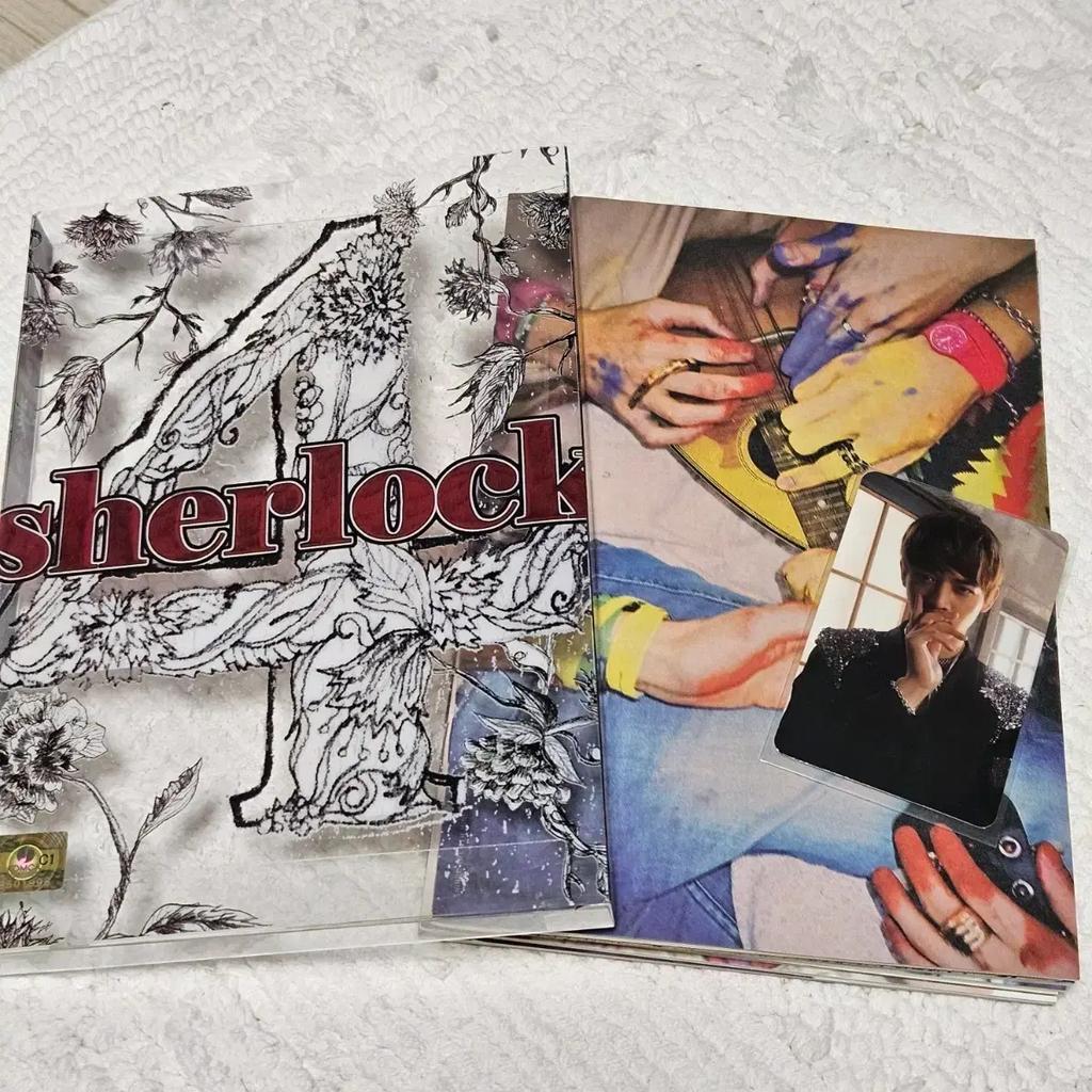 Shinee Sherlock Album+ Minho Photocard