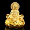 Alloy Lotus Guanyin Car Perfume Ornament - Thousand-hand Guanyin Interior Accessory