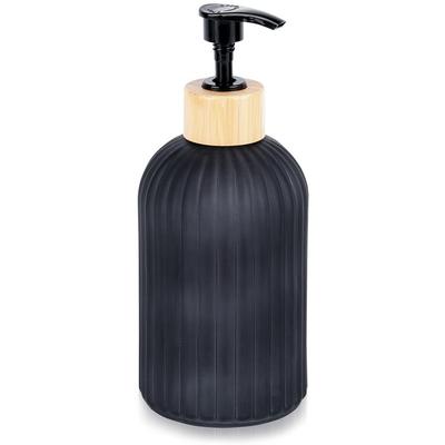 Liquid Soap Dispenser for Bathroom, Kitchen, or Dishwashing Liquid, Black