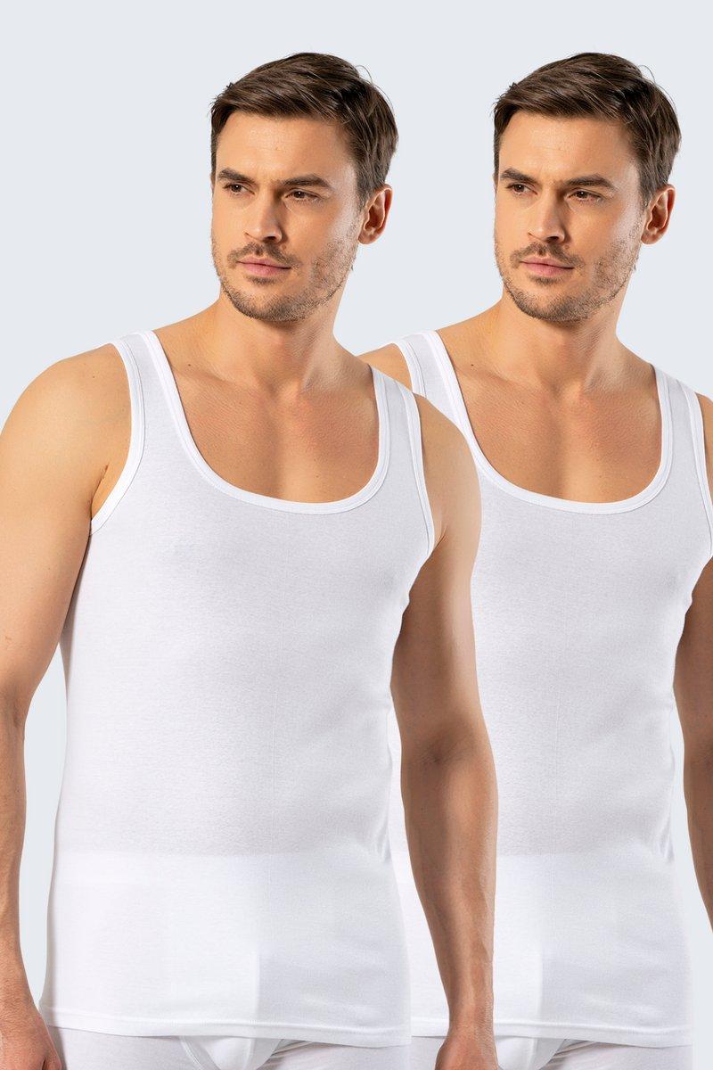

Мужская футболка Cacharel из 2 шт., 100 % хлопок, белая