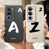 Für Vivo Y19s 4G Hülle V2419 Luxuriöse Glücksbuchstaben Cover Stoßfeste Weiche TPU Handyhülle Für Vivo Y19s Y 19 s VivoY19s Fundas Coque
