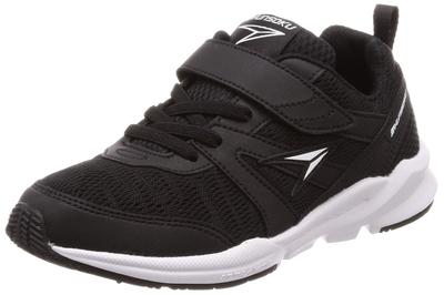 Shunsoku Sneakers for Boys and Black Cm Kids, Girls, Wide, Lightweight, 15-25cm, 3E, 2E, SJJ, 6380, 6390, 6400, 6410, 6420, 9570, (Magic), 21.5