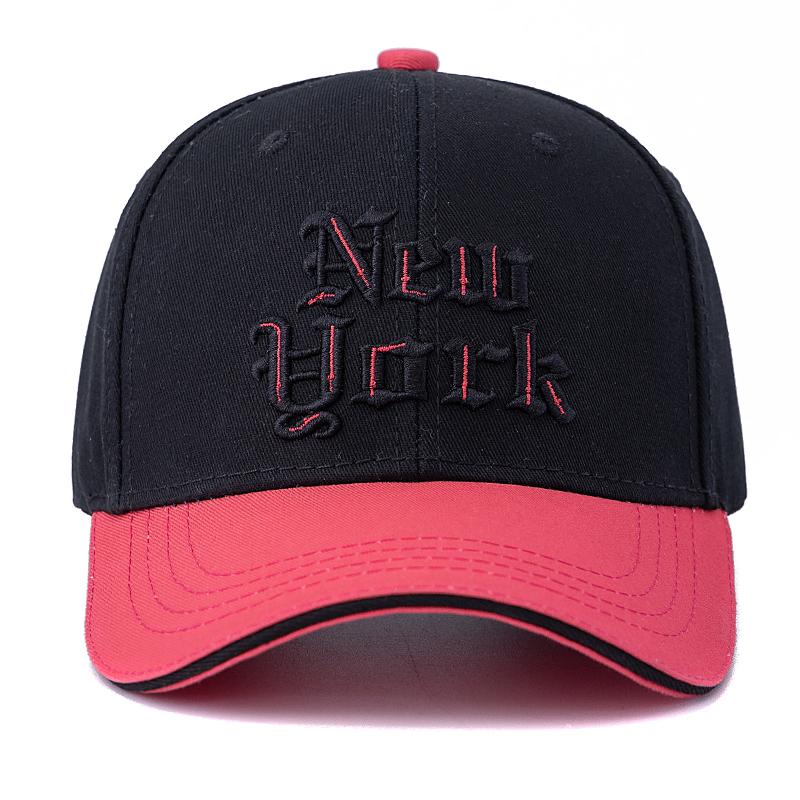 Vendita Calda Unisex Cappellino Classico Alta Qualità Ricamo 3D Lettera NEW YORK Cappellino da Baseball Uomo Donna Casual Cappello Sportivo da Esterno