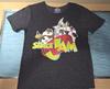 Space Jam Speckled T-Shirt Size Large (42/44) Distressed Collar Looney Tunes