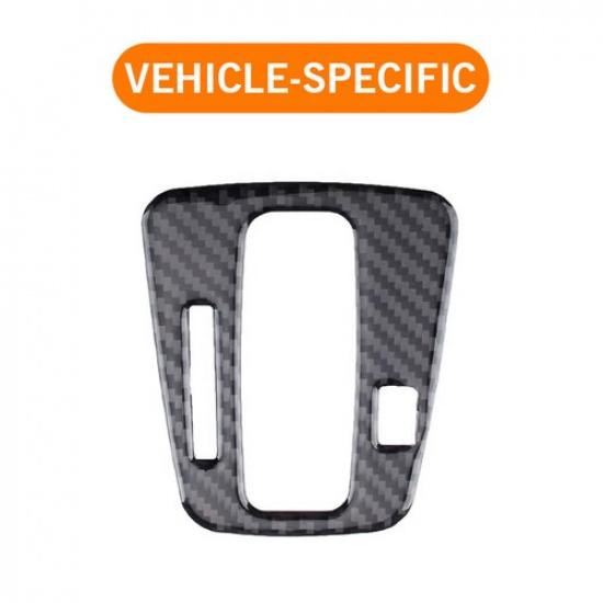Carbon Fiber Gear Shifter Panel Cover Trim For Honda CR-V CRV 2007-2011